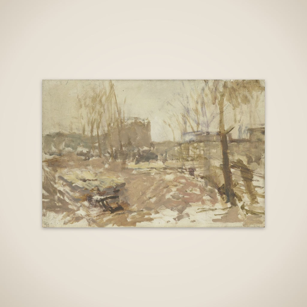Building Site unframed print