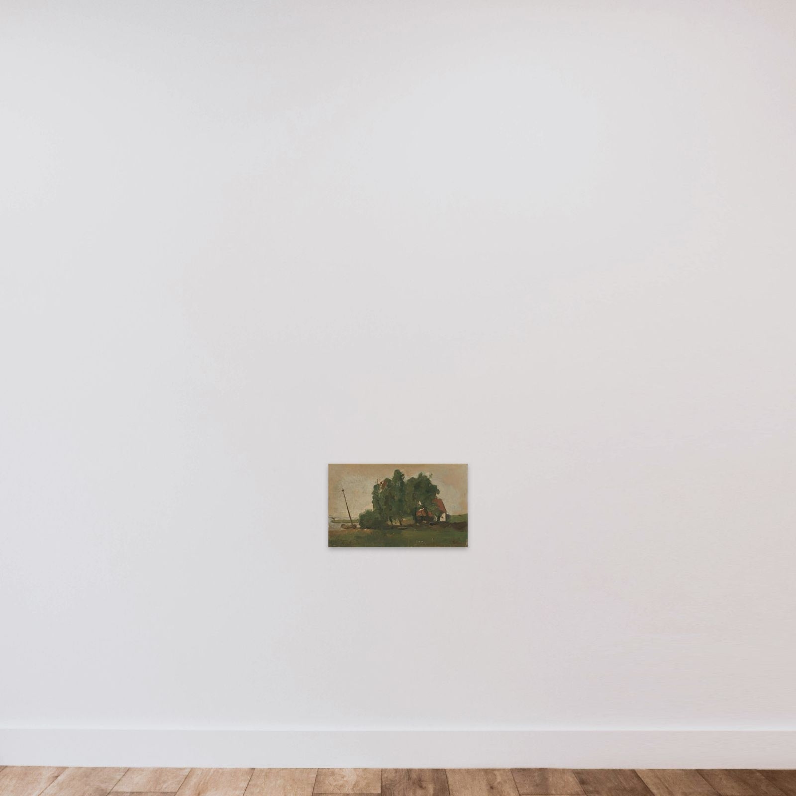 Farmstead unframed — shown to scale