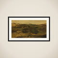 A Heath Landscape, Presumably in Drenthe framed
