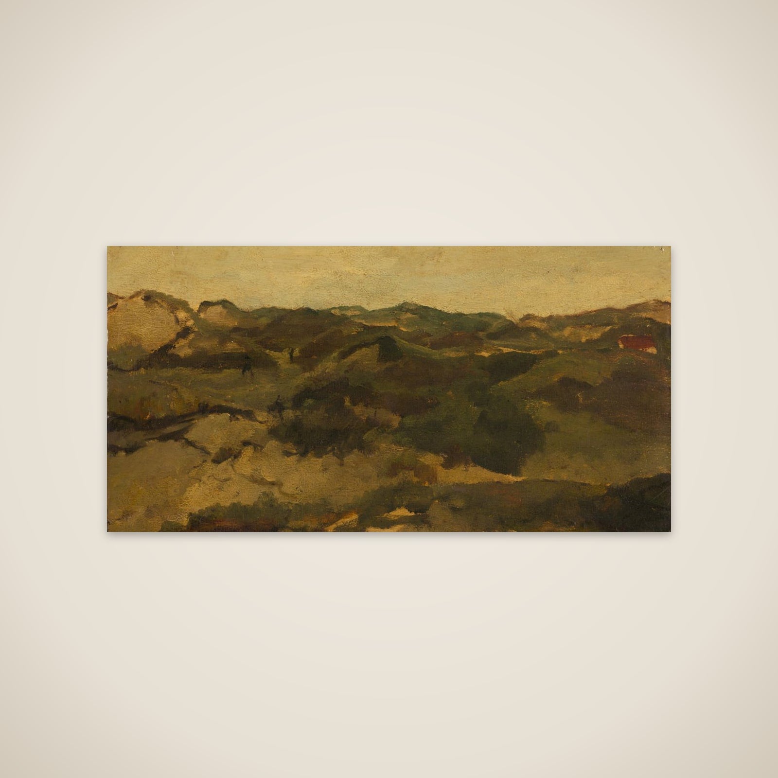 A Heath Landscape, Presumably in Drenthe unframed print