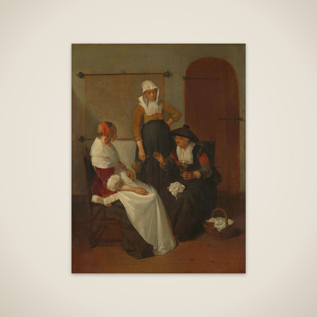 A Confidential Chat unframed print