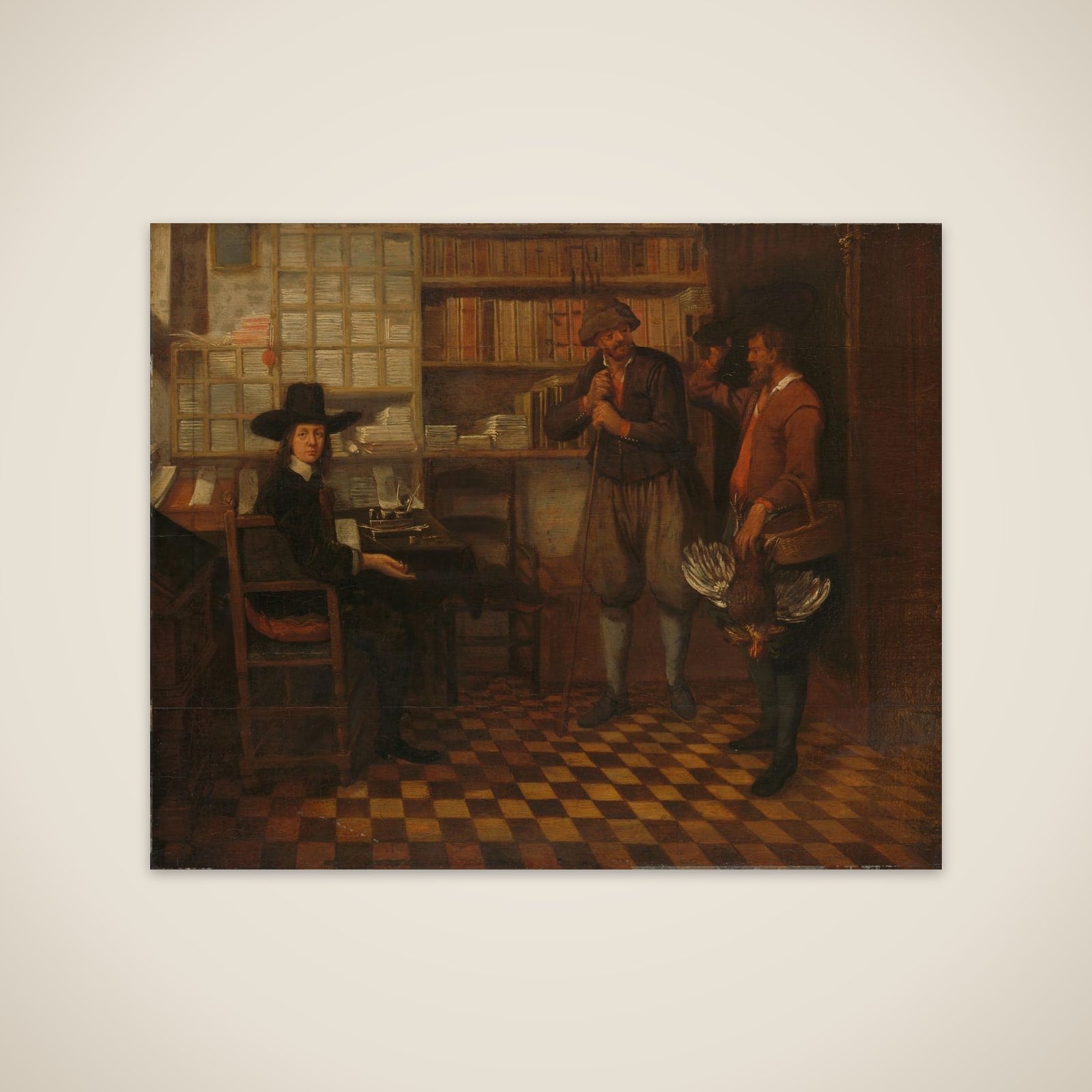 The Tenant Farmer's Rent unframed print