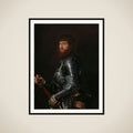 Portrait of a Nobleman in Armor framed