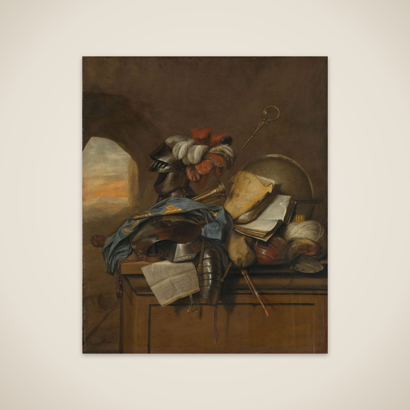 Vanitas Still Life unframed print