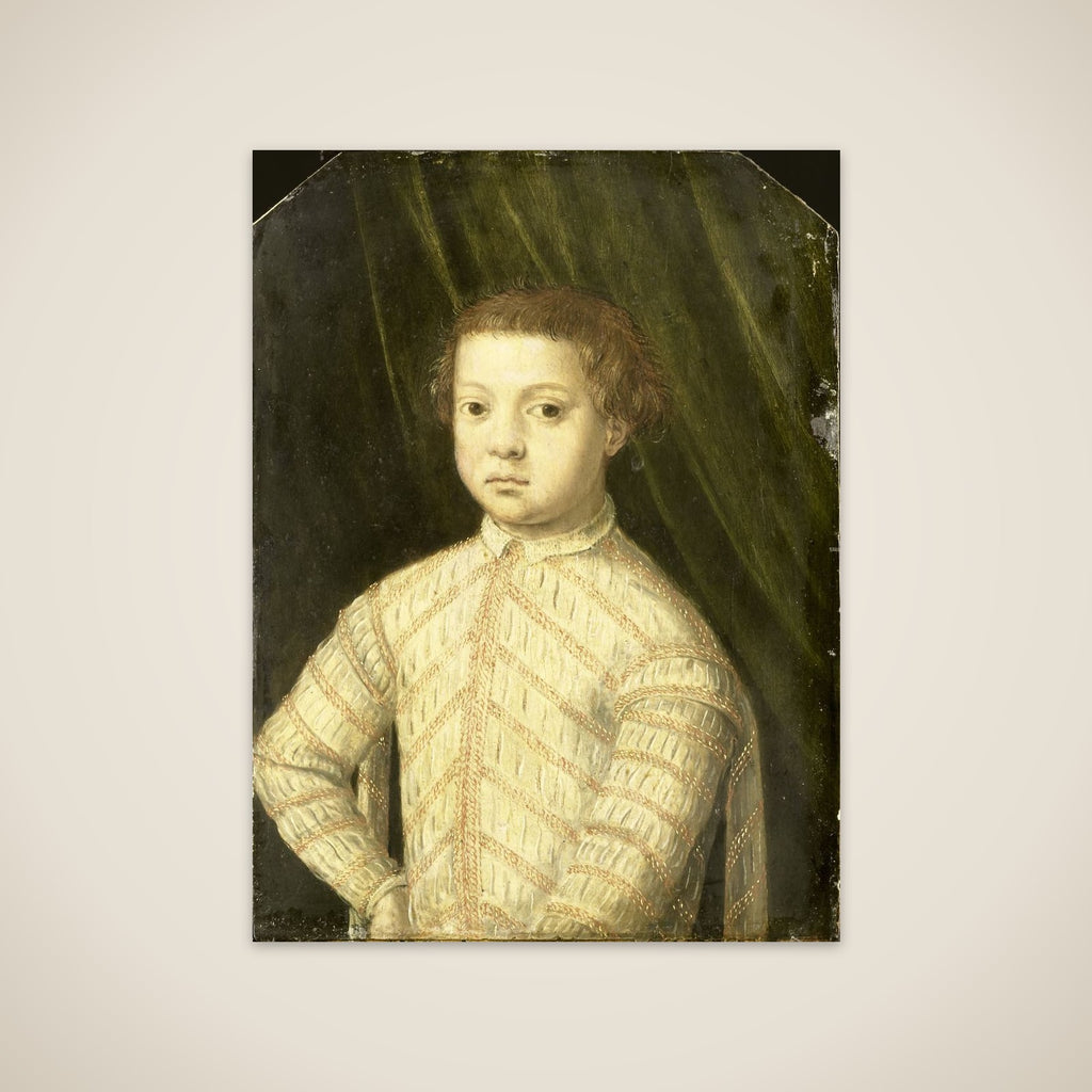 Portrait of a Boy, thought to be Giovanni de' Medici (1543-1562) unframed print
