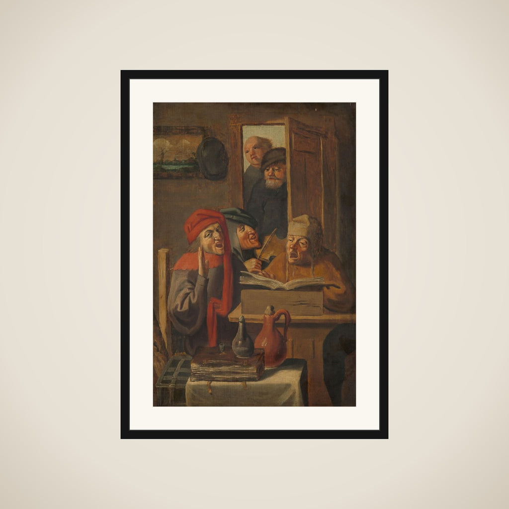 Musical Company framed
