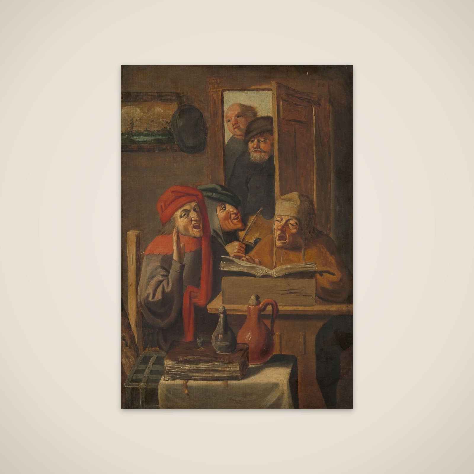 Musical Company unframed print