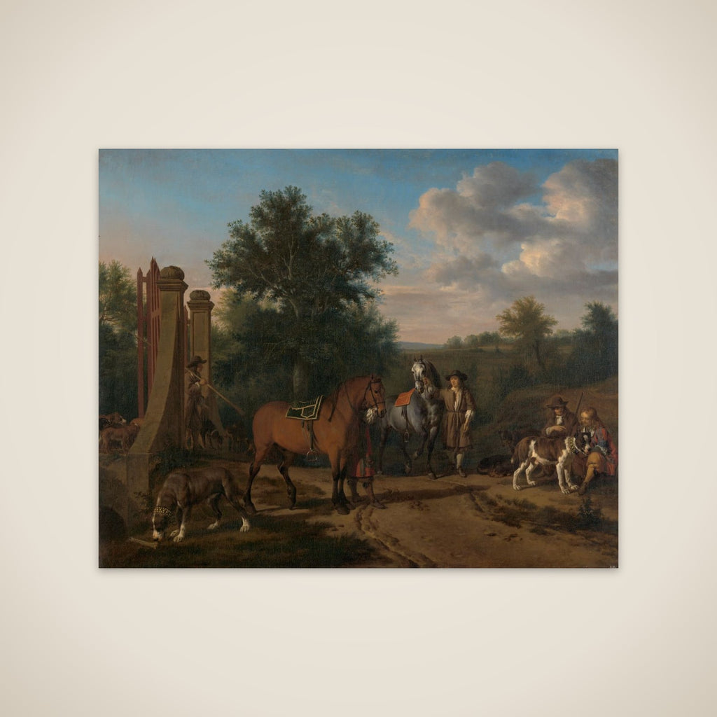 The Hunting Party unframed print