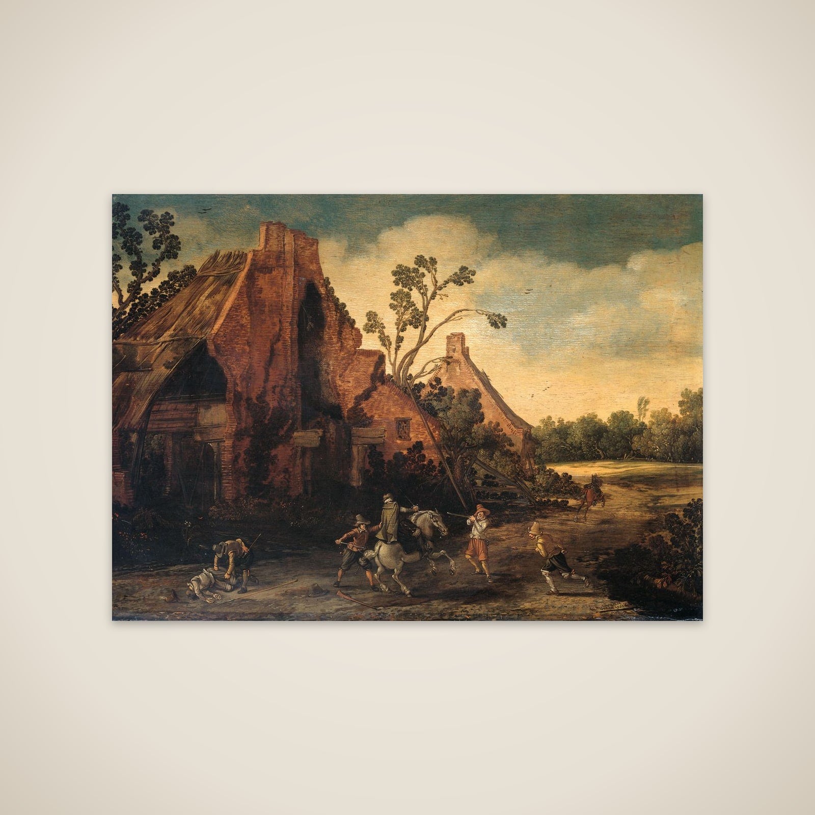The Robbery unframed print