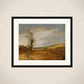 A View in the Dunes framed