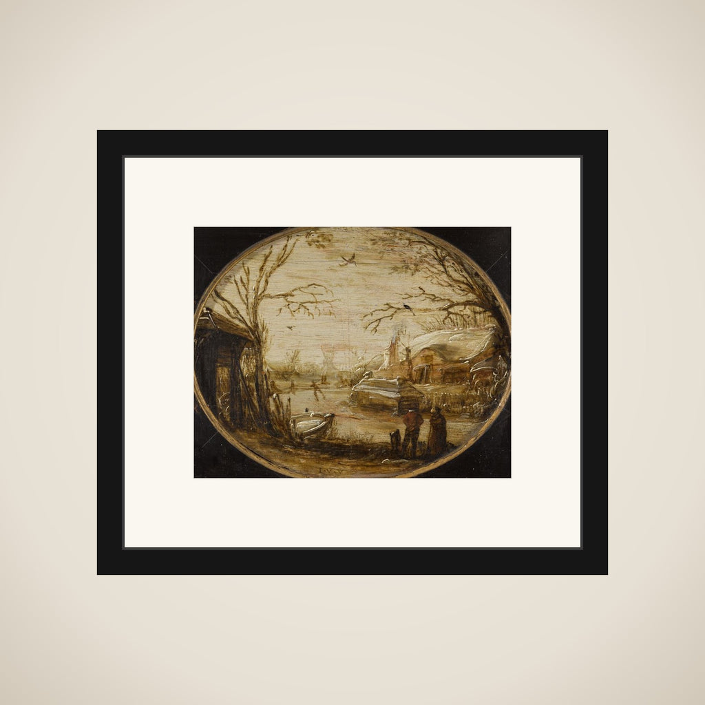 Winter Landscape framed
