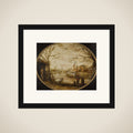 Winter Landscape framed