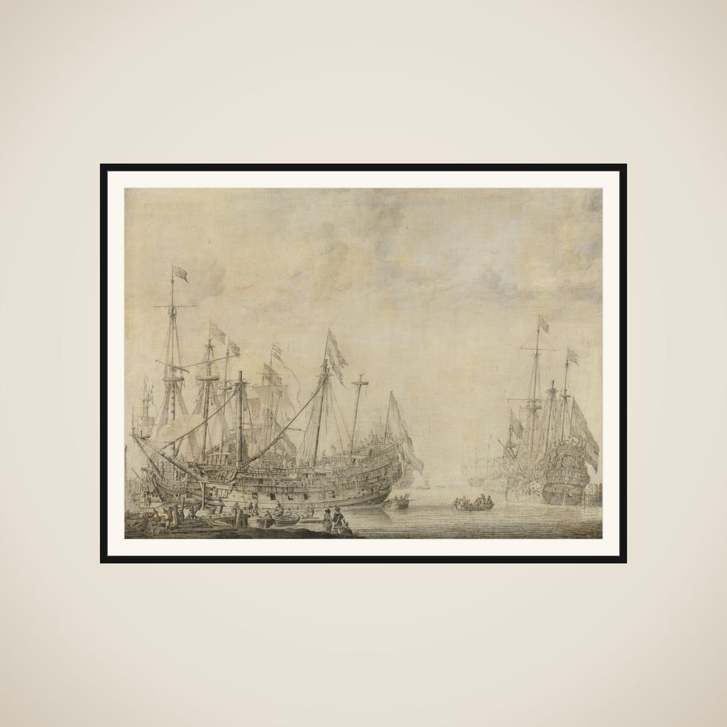 Ships after the Battle framed