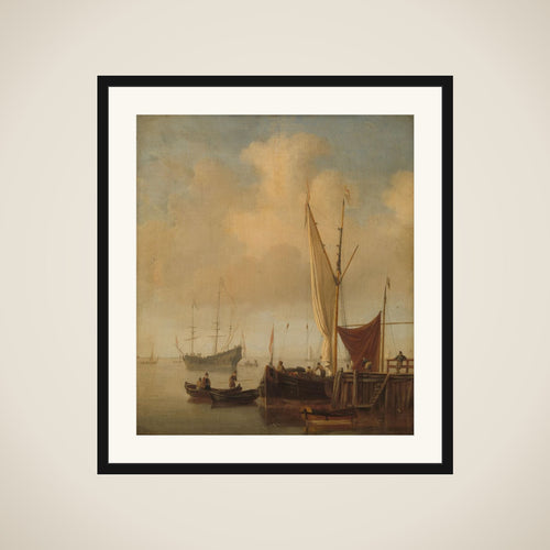 A Harbor framed
