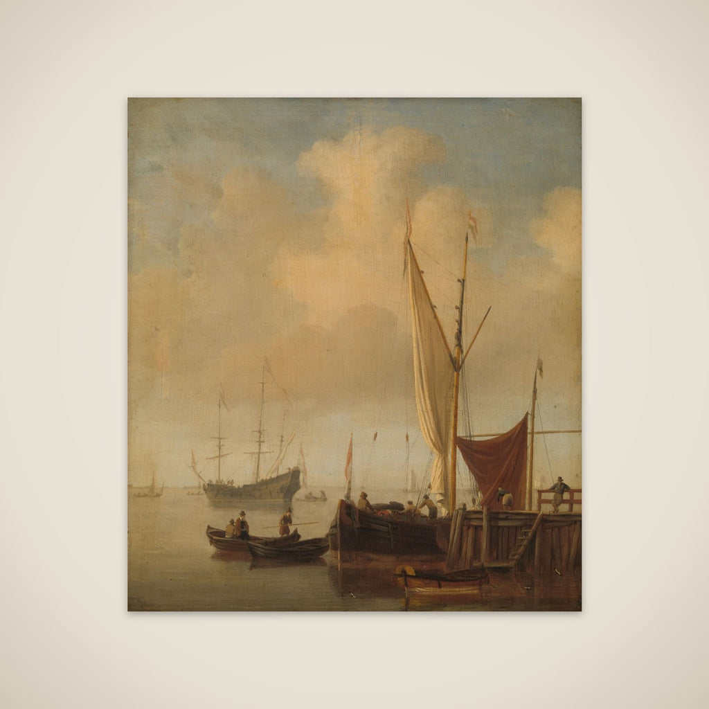 A Harbor unframed print