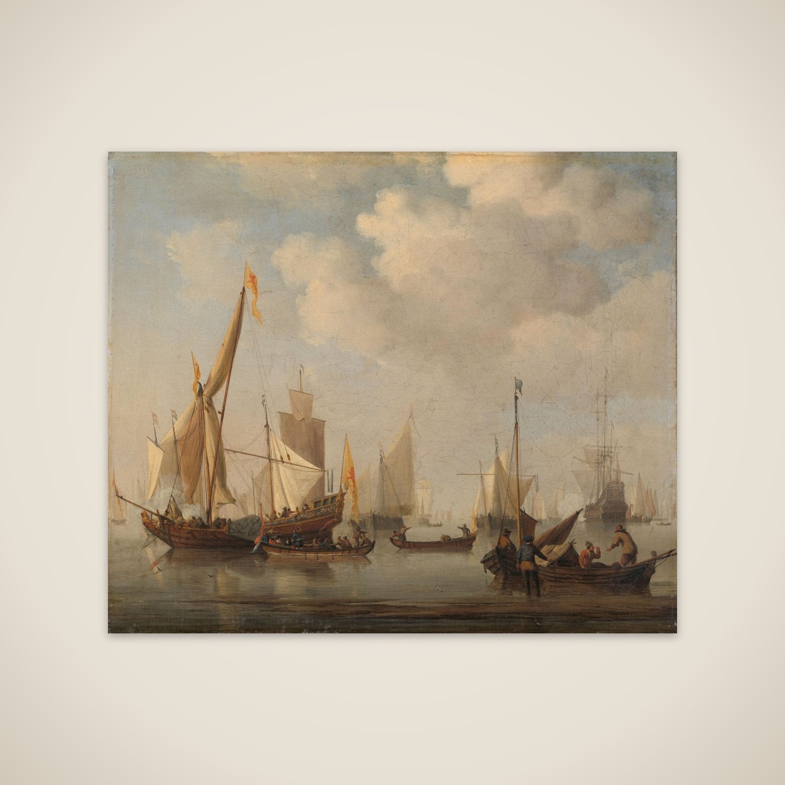 A Calm at Sea unframed print