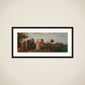 Spring (The Meeting) framed