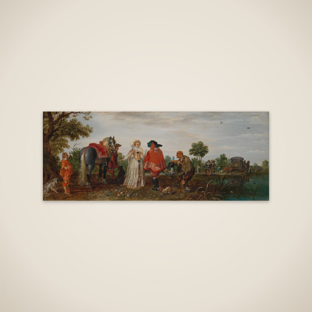Spring (The Meeting) unframed print
