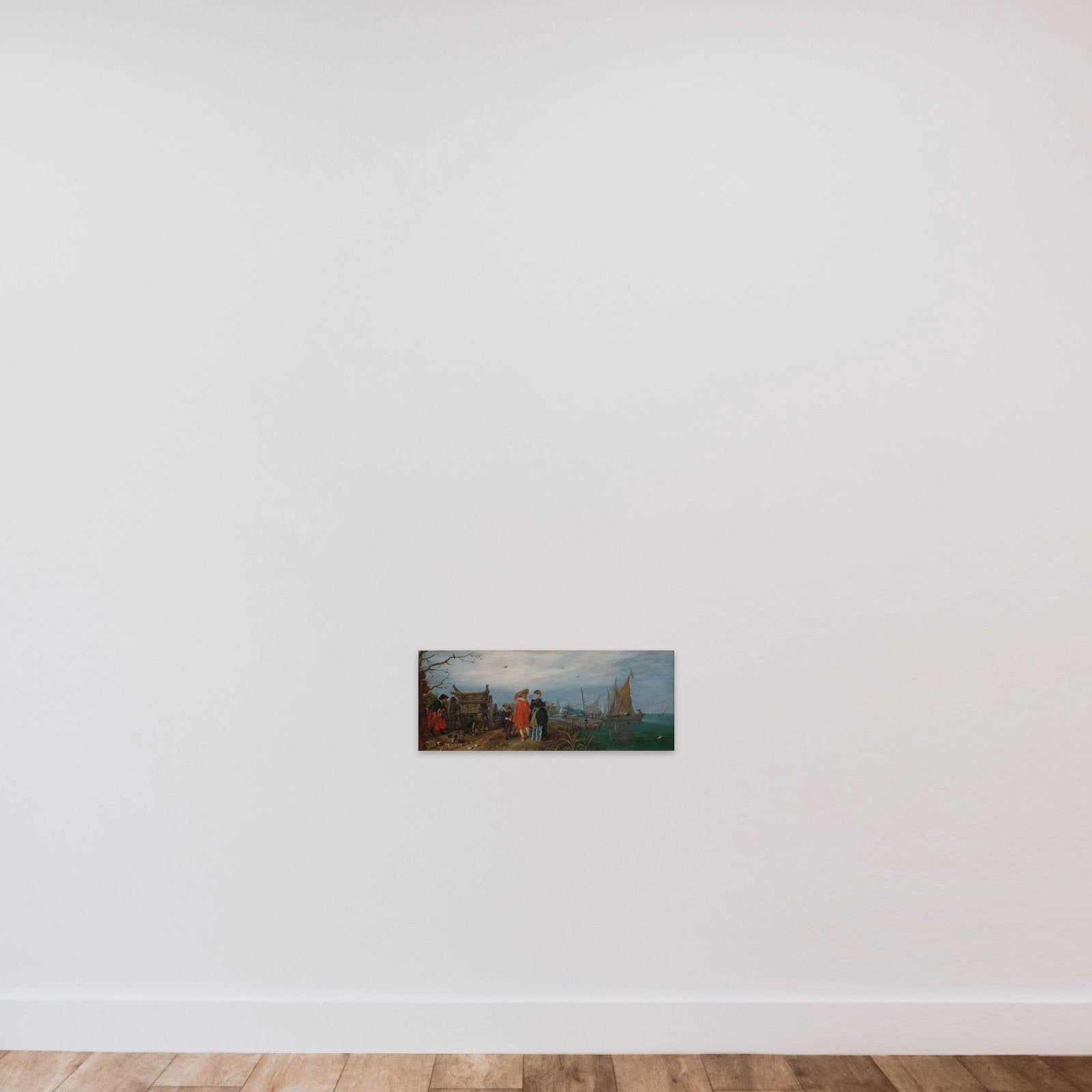 Autumn (Conversation) unframed — shown to scale