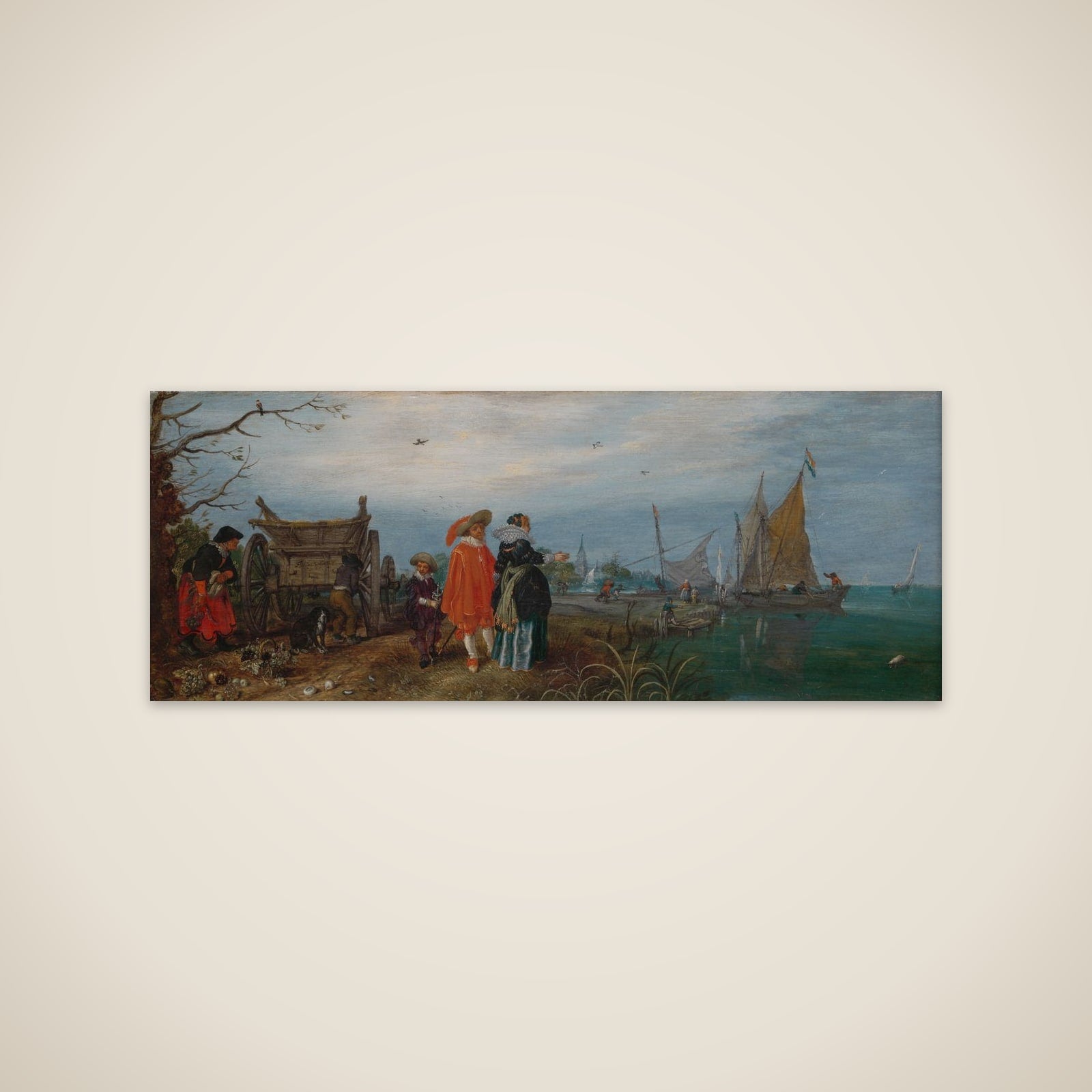 Autumn (Conversation) unframed print
