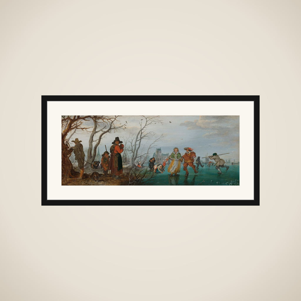 Winter (Amusement on the Ice) framed