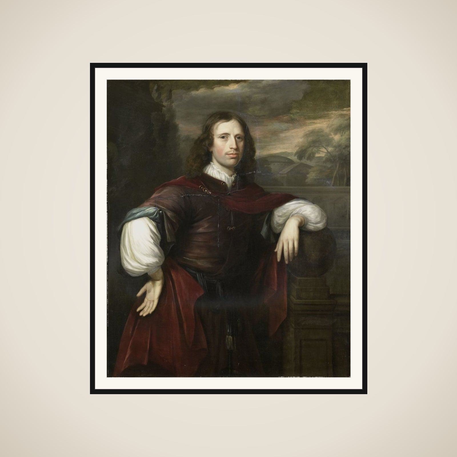 Portrait of a Man framed