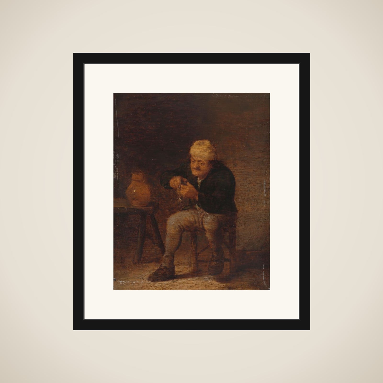 The Herring-Eater framed
