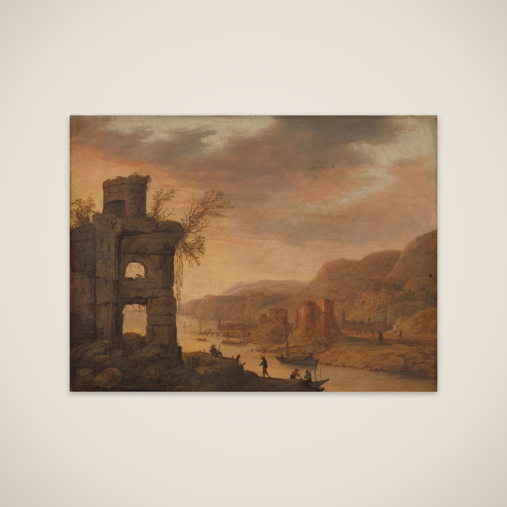 River Landscape unframed print