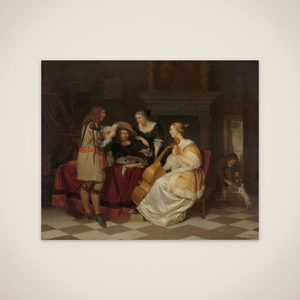 A Musical Company unframed print