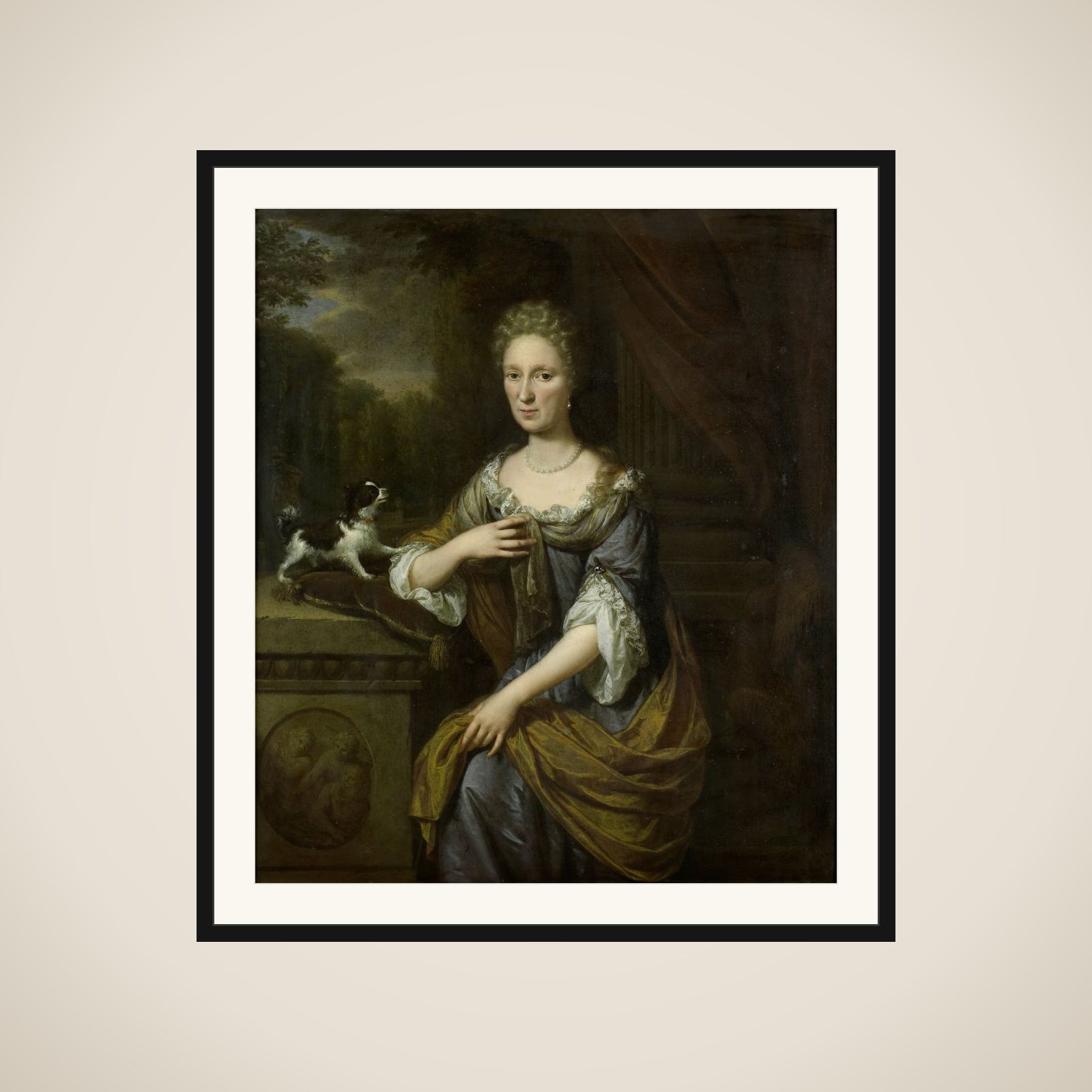 Portrait of a Woman framed