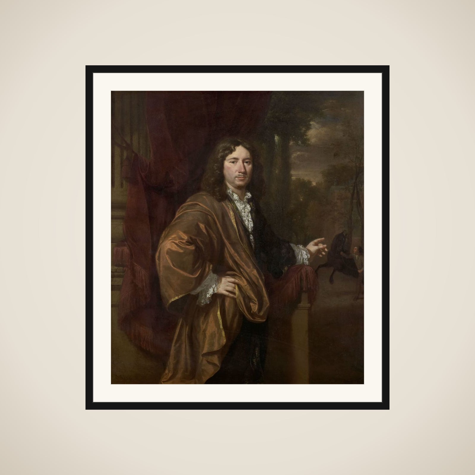 Portrait of a Man framed