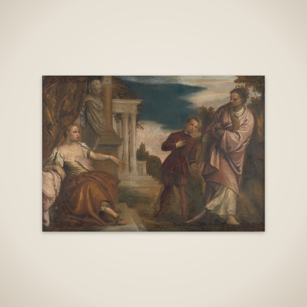 The Choice between Virtue and Passion unframed print
