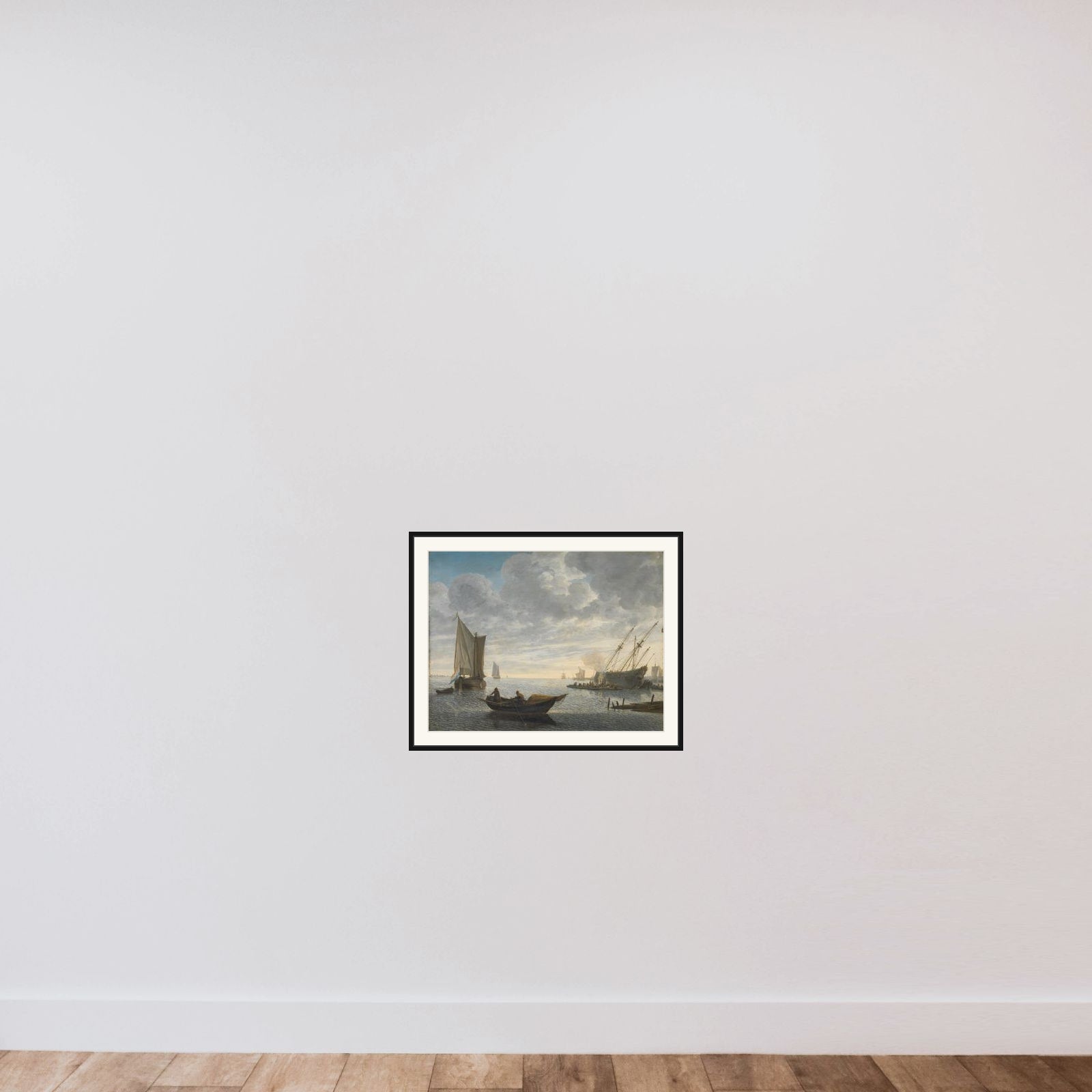 Caulking of a Vessel framed — shown to scale