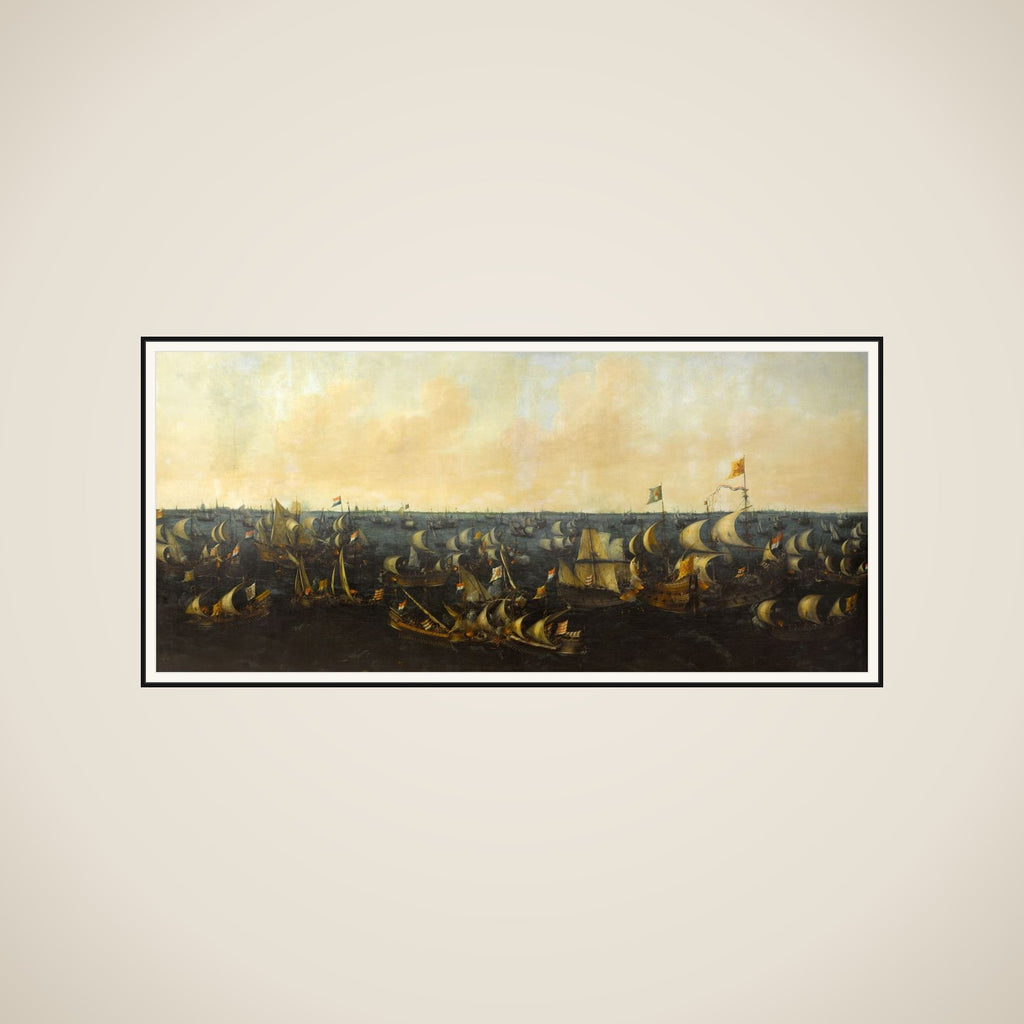 The Battle of the Zuider Zee, 6 October 1573 framed
