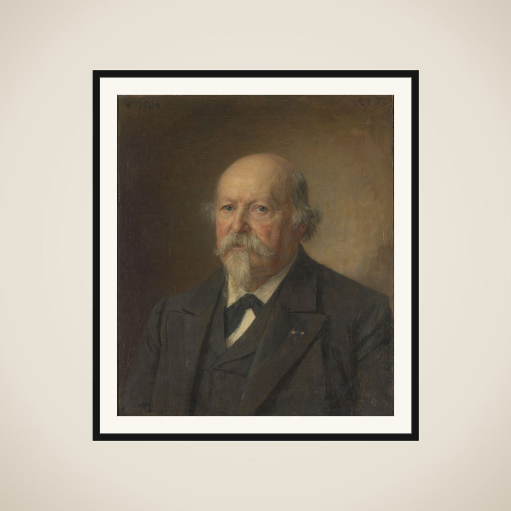 Johan Philip van der Kellen (1831-1906). Directeur van het Rijksprentenkabinet (1876-96) framed