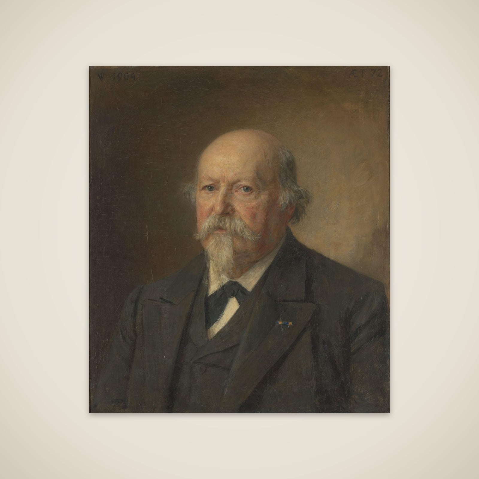 Johan Philip van der Kellen (1831-1906). Directeur van het Rijksprentenkabinet (1876-96) unframed print