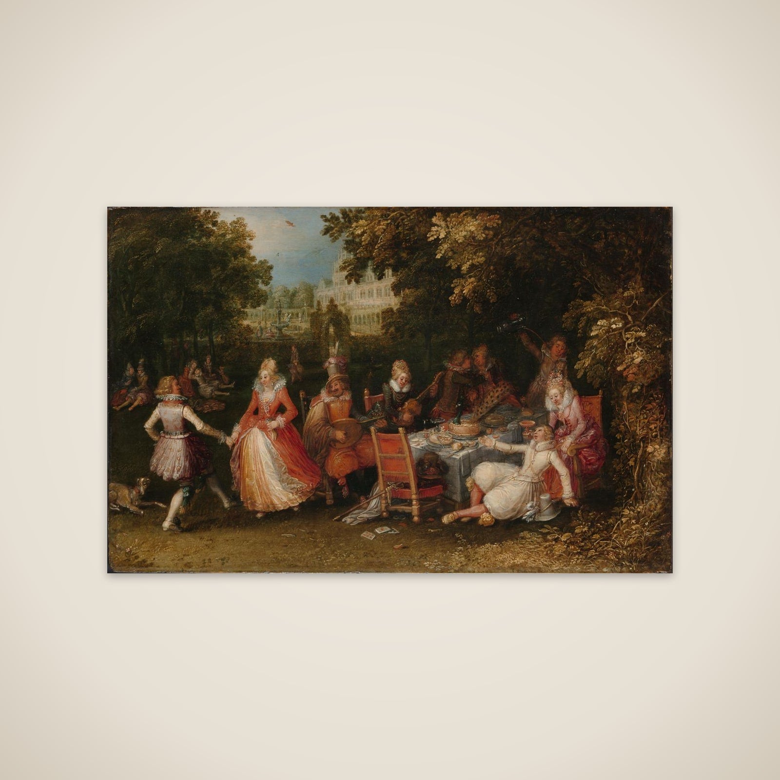 The Fête Champêtre unframed print