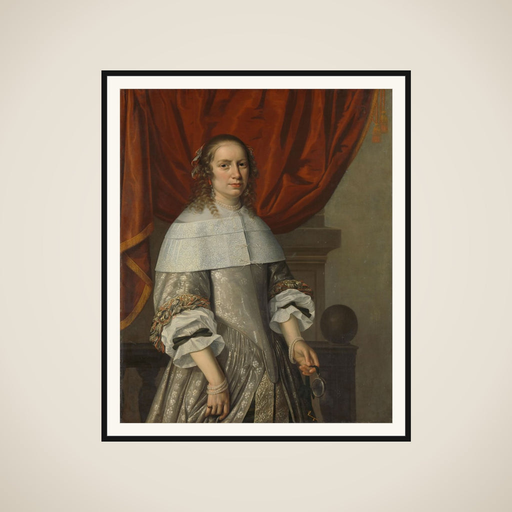 Portrait of a 27-Year-Old Woman framed