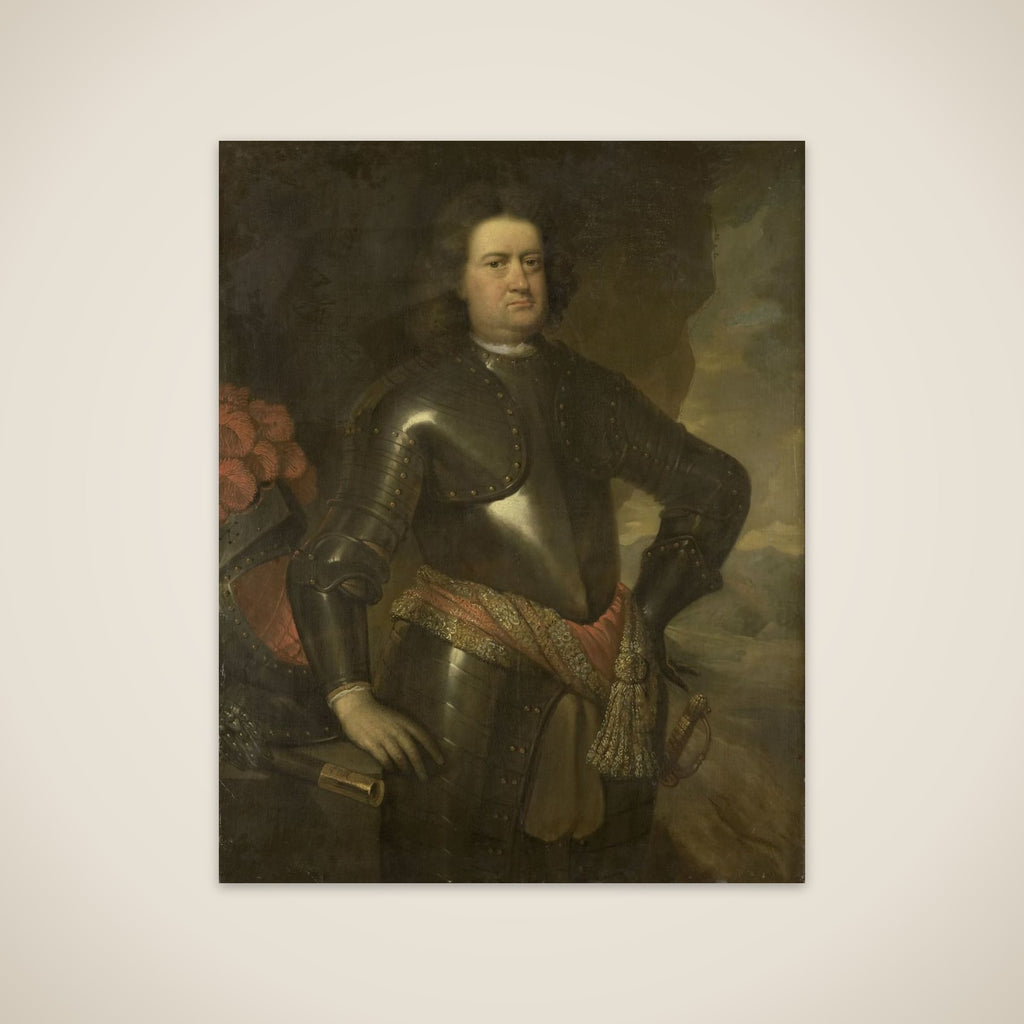 Portrait of a Military Officer unframed print