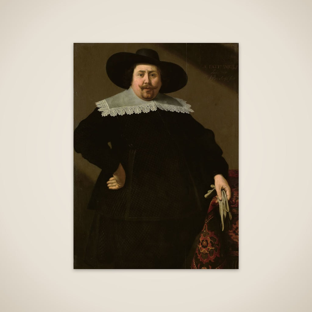 Portrait of Philips Denijs (1604-66) unframed print