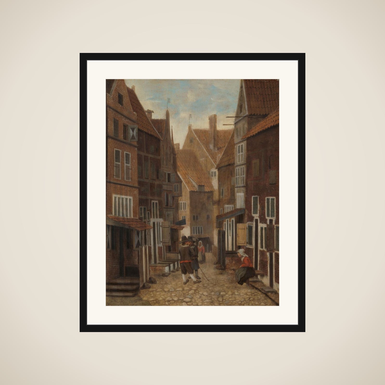 View of a Town framed