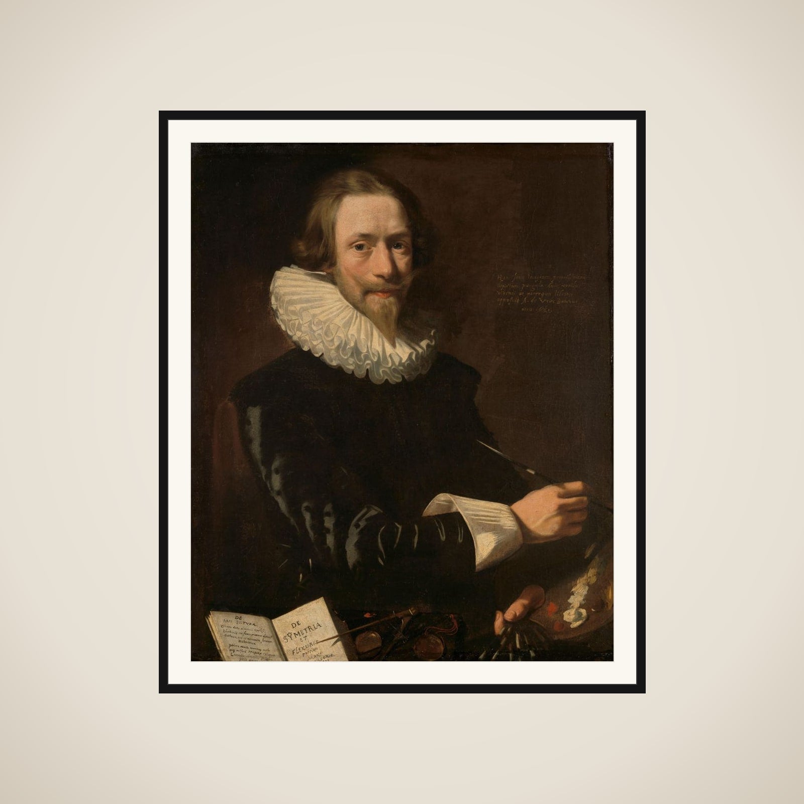 Self-Portrait framed