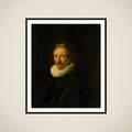 Portrait of David de Moor (1598-1643) framed