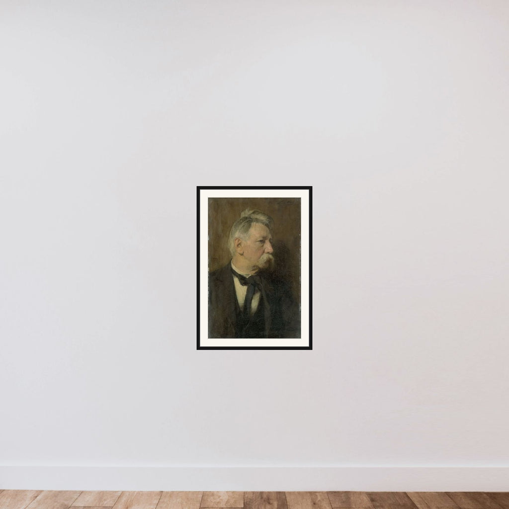Willem Steelink II (1856-1928). Graficus framed — shown to scale