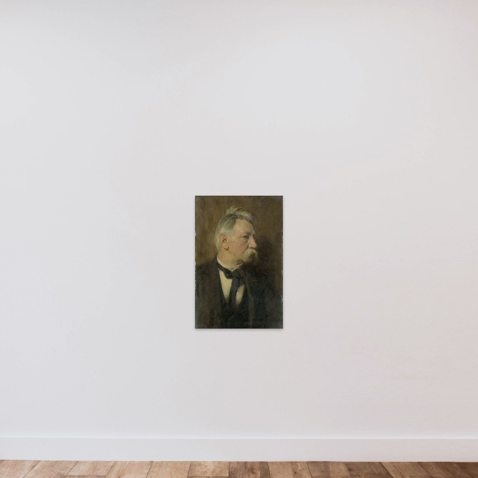 Willem Steelink II (1856-1928). Graficus unframed — shown to scale