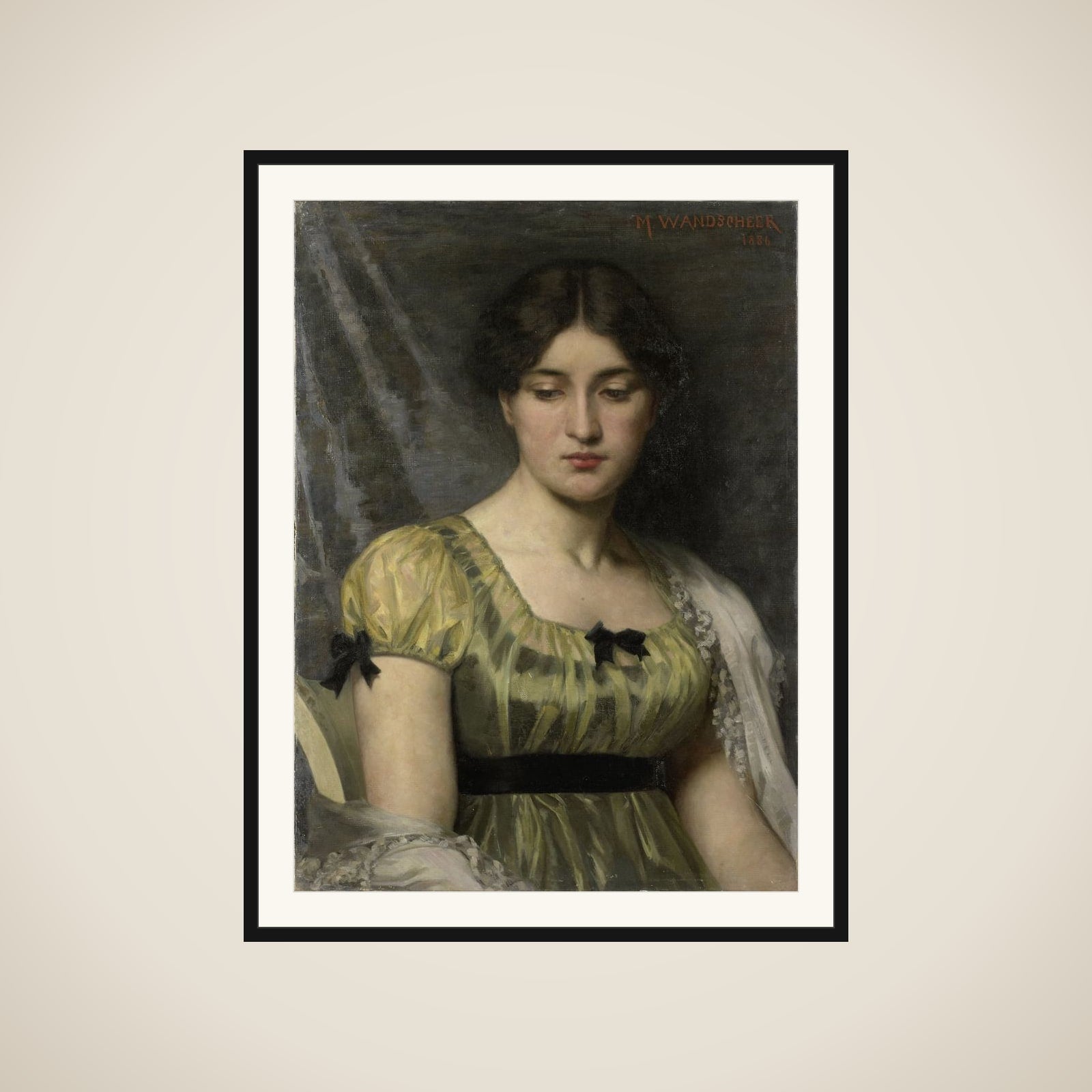 Portrait of a Woman framed