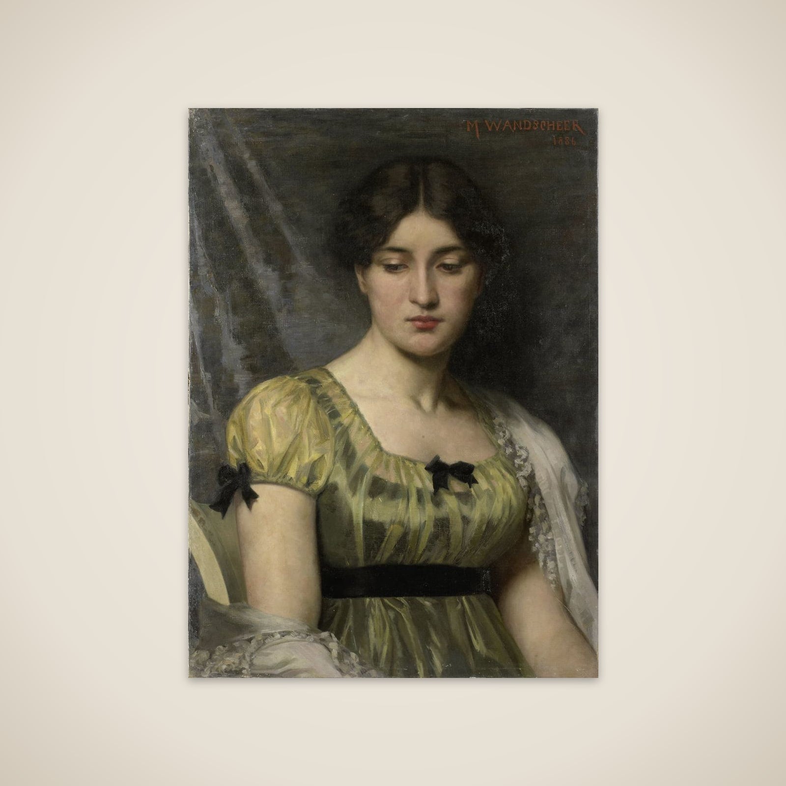 Portrait of a Woman unframed print