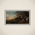 The Dutch Ambassador on his Way to Isfahan framed