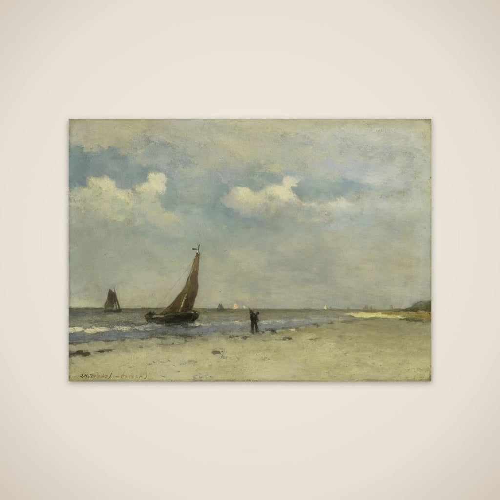 Beach Scene unframed print