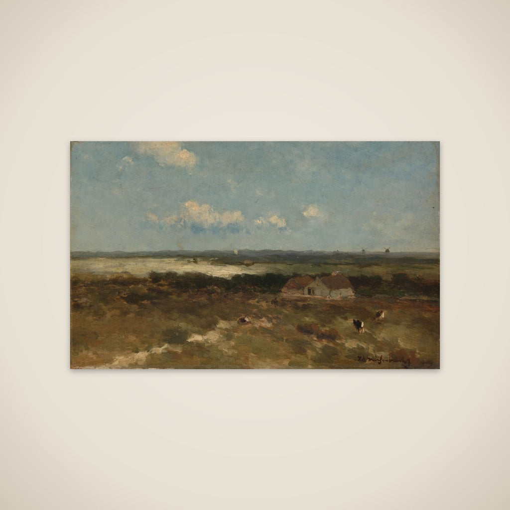 Dune landscape unframed print